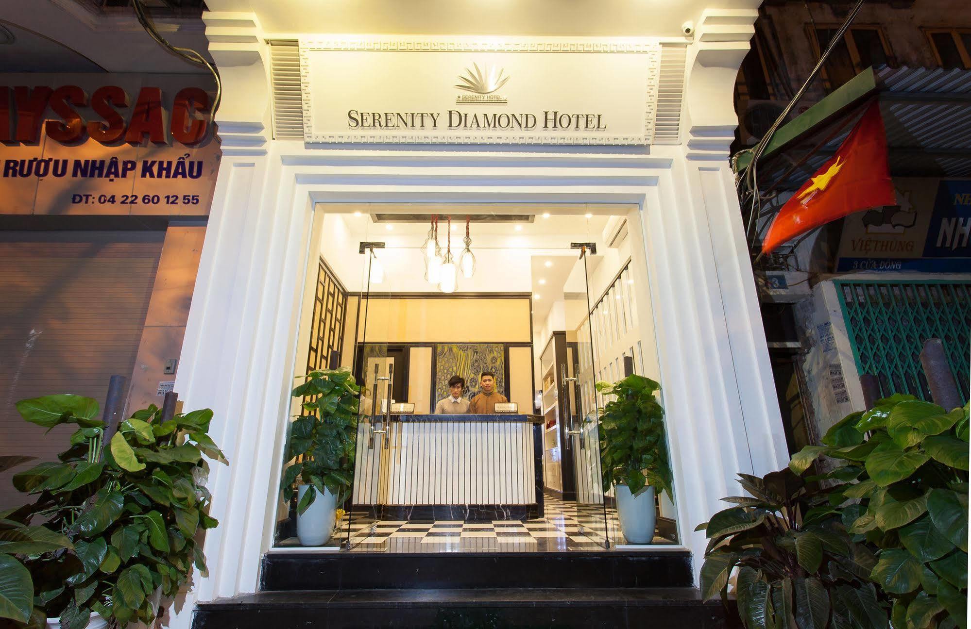 Serenity Diamond Hotel Hanoi Eksteriør billede